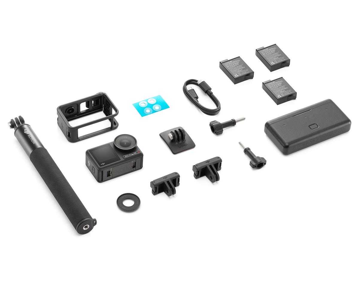 DJI Osmo Action 4 Adventure Combo - 128 GB SD Kart Hediyeli