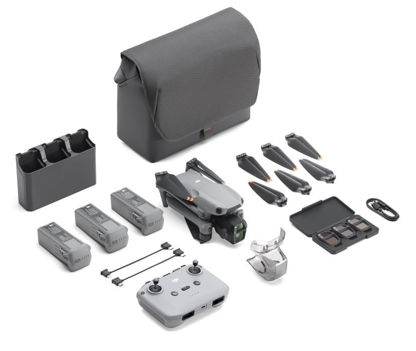 DJI Air 3S Fly More Combo (DJI RC-N3) - 128 GB SD Kart Hediyeli