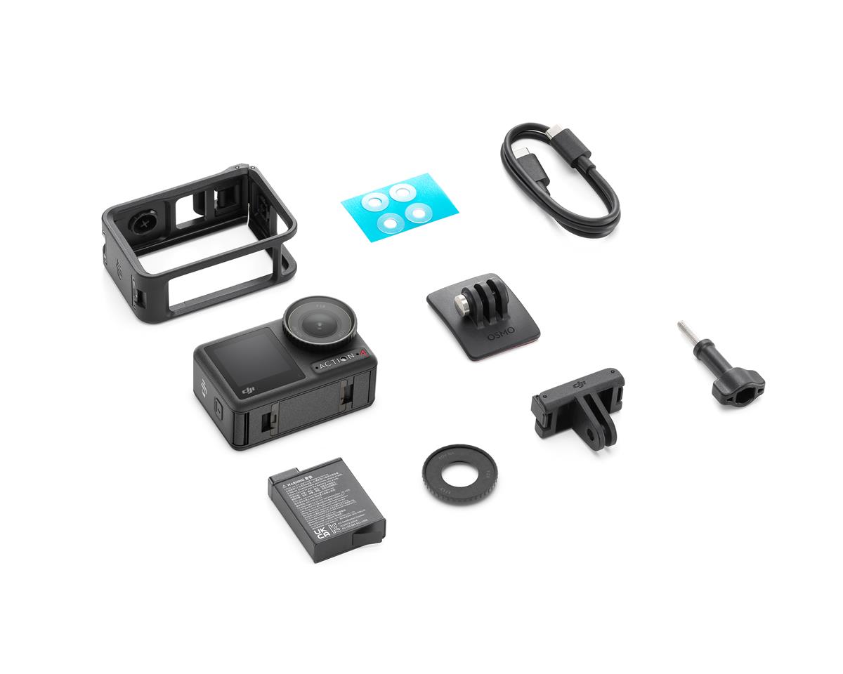 DJI Osmo Action 4 Standart Combo - 128 GB SD Kart Hediyeli