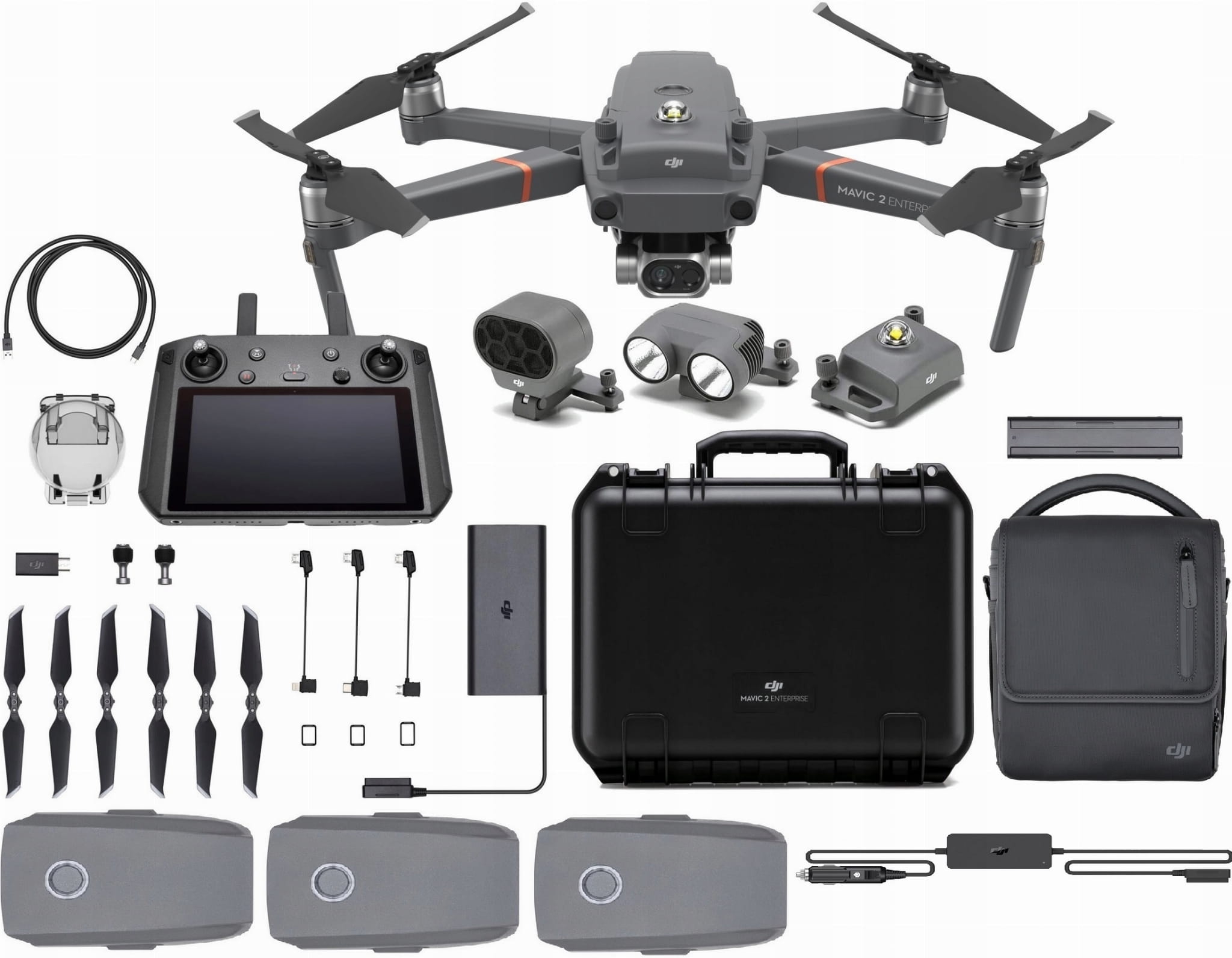 DJI Mavic 2 Dual Enterprise With Smart Controller Fly More Combo