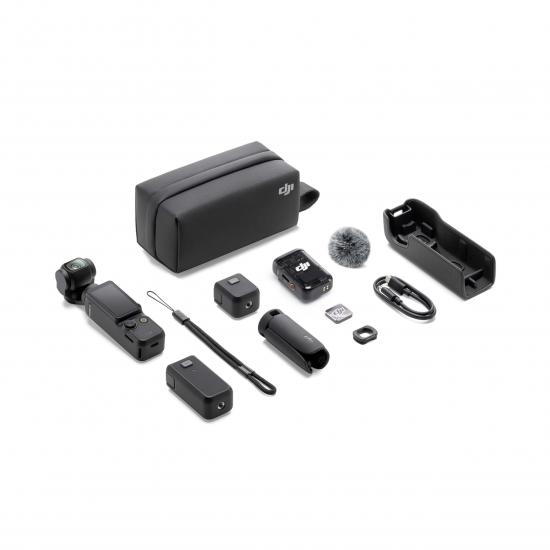 DJI Store Türkiye - DJI Osmo Pocket 3 Creator Combo - 128 GB SD Kart Hediyeli