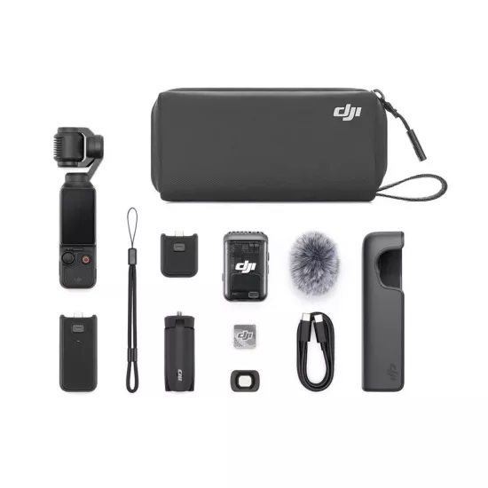 DJI Osmo Pocket 3 Creator Combo - 128GB SD Kart Hediyeli